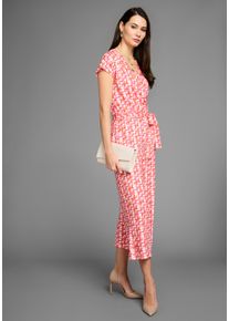 HECHTER PARIS Jumpsuit in culotte-stijl met wikkeldetail dames jumpsuits maat 34 roze