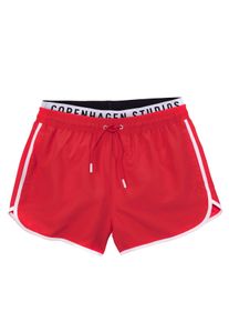 Copenhagen Studios Zwemshort met elastische tailleband heren zwembroeken maat L (52) rood