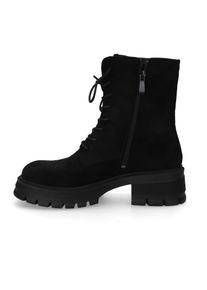 Dockers by Gerli Veterschoenen Biker boots met ritssluiting dames veterlaarsjes maat 36 zwart