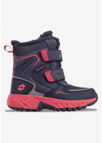 Lotto Winterlaarzen Winterlaarzen, winterstiefels, sneeuwlaarzen, waterdicht & gevoerd meisjes winterlaarzen maat 28 blauw