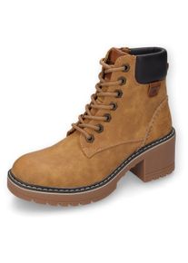 Dockers by Gerli Veterlaarsjes Winterlaarzen, hiking boots, veterschoenen met warmfutter dames veterlaarsjes maat 36 bruin