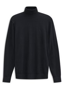 Bugatti Coltrui Regular fit van katoen-kasjmier heren truien maat L blauw