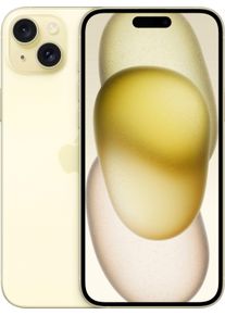 Apple Smartphone iPhone 15 Plus, 128 GB telefonie geel