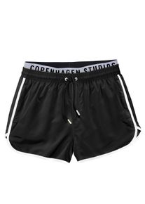 Copenhagen Studios Zwemshort met elastische tailleband heren zwembroeken maat XXL (58/60) zwart