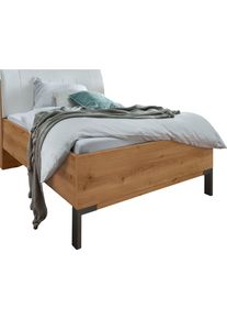 Wiemann Futonbed Monaco, Bedframe, Bedframe, comfortabel gestoffeerd hoofdbord Gestoffeerd hoofdeinde van kunstleer, verschillende maten, in