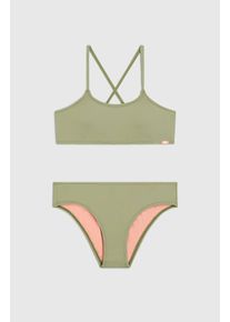 O`Neill O'Neill Bustierbikini ESSENTIALS BRALETTE BIKINI SET meisjes bikini's maat 164 (158) bruin