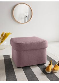 DOMO collection Hocker Papenburg in vele kleuren hockers maat Geweven stof paars