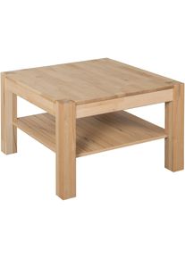 VOGL Möbelfabrik Salontafel Toronto in 2 grootte, met opbergbodem, deels massief, hoogte 46 cm, made in germany salontafels beige