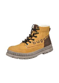 Bugatti Winterlaarzen Plateauzolen, veterboots met plateauzool heren boots & laarzen maat 41 beige