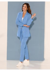 OTTO Broekpak dames kostuums met pantalons maat 38 blauw