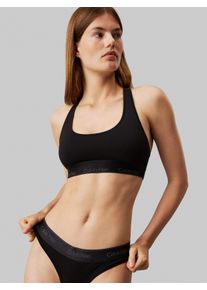 Calvin Klein Bralette-bh UNDERWEAR GIFT SET met ck-logo-opschrift (set, 2-delig) dames bralettes maat L (40) zwart