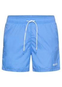HUGO underwear Zwembroek Haïti met merknaam op het koord heren badmode maat M blauw