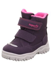 Superfit Winterlaarzen HUSKY1 WMS: middel Snowboots met waterdichte SYMPATEX, maatsjabloon te downloaden kinderen meisjes maat 22 paars