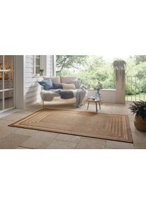 Hanse Home Vloerkleed Limonero In-& Outdoor, vlakweefsel, sisal-look, Scandi, tuin, woonkamer moderne vloerkleden maat 2 bruin