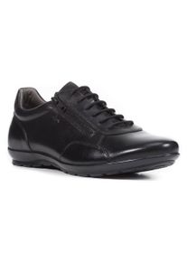 Geox Veterschoenen Business schoen, sneaker in elegante vorm heren veterschoenen maat 47 zwart