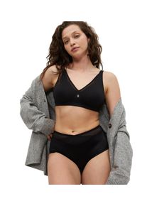 Triumph Shapingslip True Shape Sensation Mesh-inzetstukken, stretch-tule, wikkel-look (1 stuk) dames slips maat 38 zwart