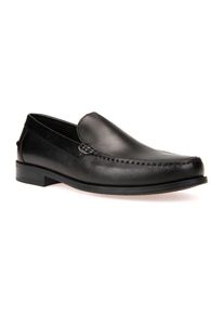 Geox Instappers U NEW DAMON A Business schoen, loafer met blokhak heren instappers maat 41 zwart