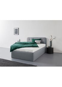 WESTFALIA Polsterbetten Gestoffeerd bed Rostock ook verkrijgbaar met extra opbergruimte en verstelbare hoofdsteunen bedden maat Fijne structuurstof