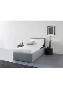 WESTFALIA Polsterbetten Gestoffeerd bed Rostock ook verkrijgbaar met extra opbergruimte en verstelbare hoofdsteunen bedden maat Fijne structuurstof