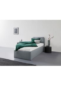 WESTFALIA Polsterbetten Gestoffeerd bed Rostock ook verkrijgbaar met extra opbergruimte en verstelbare hoofdsteunen bedden maat Fijne structuurstof