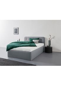 WESTFALIA Polsterbetten Gestoffeerd bed Rostock ook verkrijgbaar met extra opbergruimte en verstelbare hoofdsteunen bedden maat Fijne structuurstof