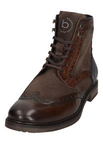Bugatti Veterschoenen Laarzen, kostuumschoen, boots met elegante vleugeltip heren veterschoenen maat 42 bruin