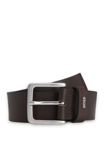 BOSS Leren riem Ronnie BOSS Sz35 heren riemen maat 110 bruin