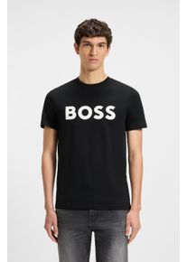 BOSS Orange T-shirt Thinking met logoprint (1-delig) heren t-shirts maat XXXL zwart