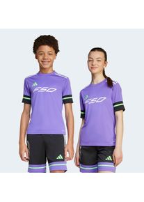adidas Performance Voetbalshirt F50 JSY Y jongens voetbalshirts maat 128 paars