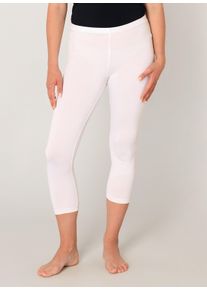 Base Level Caprilegging Ycarus In zachte viscose-mixkwaliteit dames leggings maat 46 wit