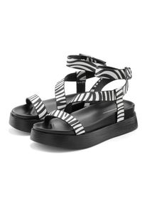 French Connection Sandalen Zomerschoen, sandaal, open schoen, pantoletten dames sportieve sandalen maat 36 zwart