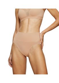 Triumph Shapingslip Soft Sculpt naadloos, licht vormend, hoge beenuitsnijding dames slips maat 38 bruin