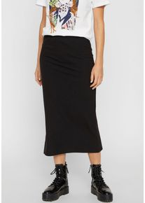 Pieces Midirok PCKYLIE MW MIDI SKIRT NOOS dames rokken tot op de knie maat XL (42) zwart