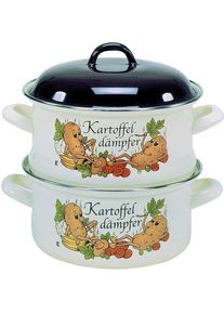 Kr&uuml;ger Kr&uuml;ger Stoompan Aardappel Stoompan, inductie (1-delig) stoompannen bruin