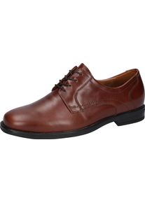 Waldläufer Waldläufer Veterschoenen Kuno in elegante uitstraling, h-breedte, casual schoen, lage schoen, veterschoen heren veterschoenen maat 8,5 (42,5) bruin