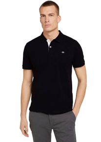 Tom Tailor Poloshirt Tom Tailor Herren Poloshirt heren poloshirts maat XL zwart