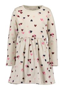 Blue Seven Jerseyjurk met geweldige alloverprints meisjes jersey jurken maat 122 beige