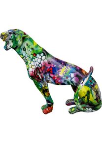 Casablanca by Gilde Dierfiguur Jachtluipaard Street art (1 stuk) beelden & sculpturen multicolor