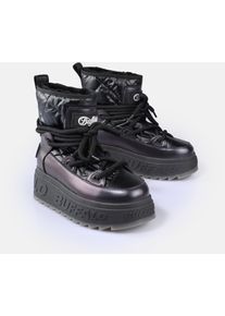 Buffalo Snowboots Eliza Winterboots, veterboots, instaplaarzen met warme voering dames snowboots maat 39 zwart