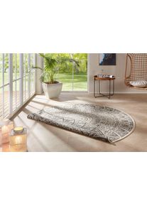 Hanse Home Vloerkleed Lilja omkeerbaar tapijt In- en outdoor, dubbelzijdig, weerbestendig, balkon, tuin, woonkamer moderne vloerkleden grijs
