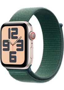 Apple Smartwatch Watch SE (2024) unisex horloges goud(kleur)