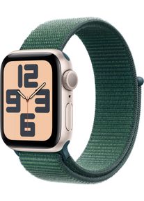 Apple Smartwatch Watch SE (2024) unisex horloges goud(kleur)