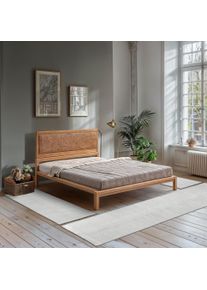 MyFlair Möbel & Accessoires Set slaapkamerkleedjes WOOLY DREAM handgeweven omkeerbare tapijt, effen kleuren, 100% wol, woonkamer bedvloerkleden wit