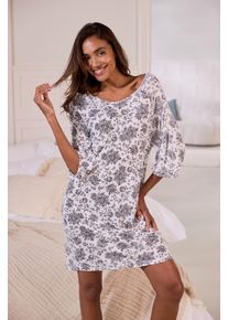 Vivance Dreams Nachthemd met paisley patroon dames nachthemden maat 36/38 wit