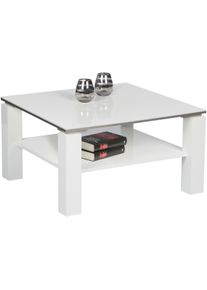 Stolkom Salontafel Romy wit glans, tafel in 3 uitvoeringen salontafels wit