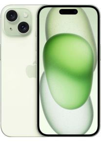Apple Smartphone iPhone 15, 128 GB telefonie groen