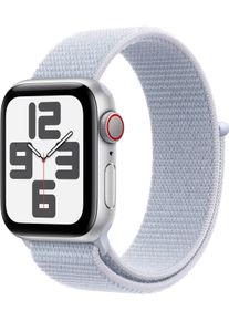 Apple Smartwatch Watch SE (2024) unisex horloges zilver(kleur)