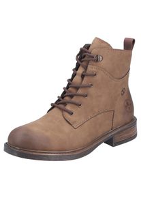 Rieker Veterlaarsjes Veterboots, casual-boots in actuele used-optiek dames veterlaarsjes maat 38 bruin