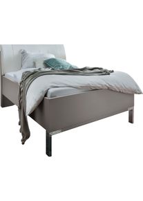Wiemann Futonbed Monaco, Bedframe, Bedframe, comfortabel gestoffeerd hoofdbord Gestoffeerd hoofdeinde van kunstleer, verschillende maten, in