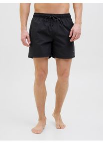 Jack & Jones Jack & Jones Zwemshort JPSTMAUI Zwemshort met elastische band en normale snit heren zwembroeken maat XS zwart